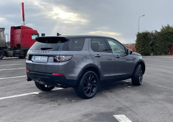 Land Rover Discovery Sport cena 60000 przebieg: 266970, rok produkcji 2015 z Pajęczno małe 352